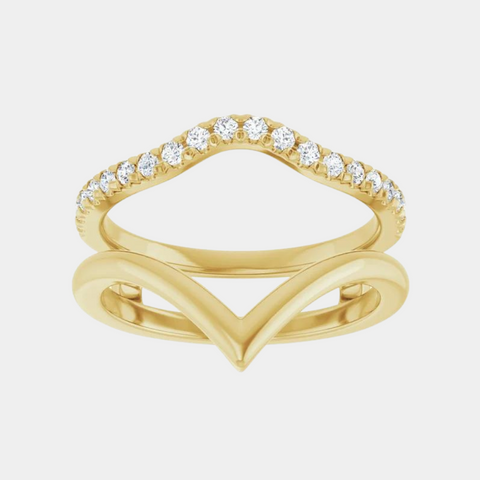 The Gold Honeysuckle | Ring Guard