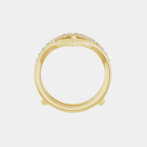 The Gold Honeysuckle | Ring Guard