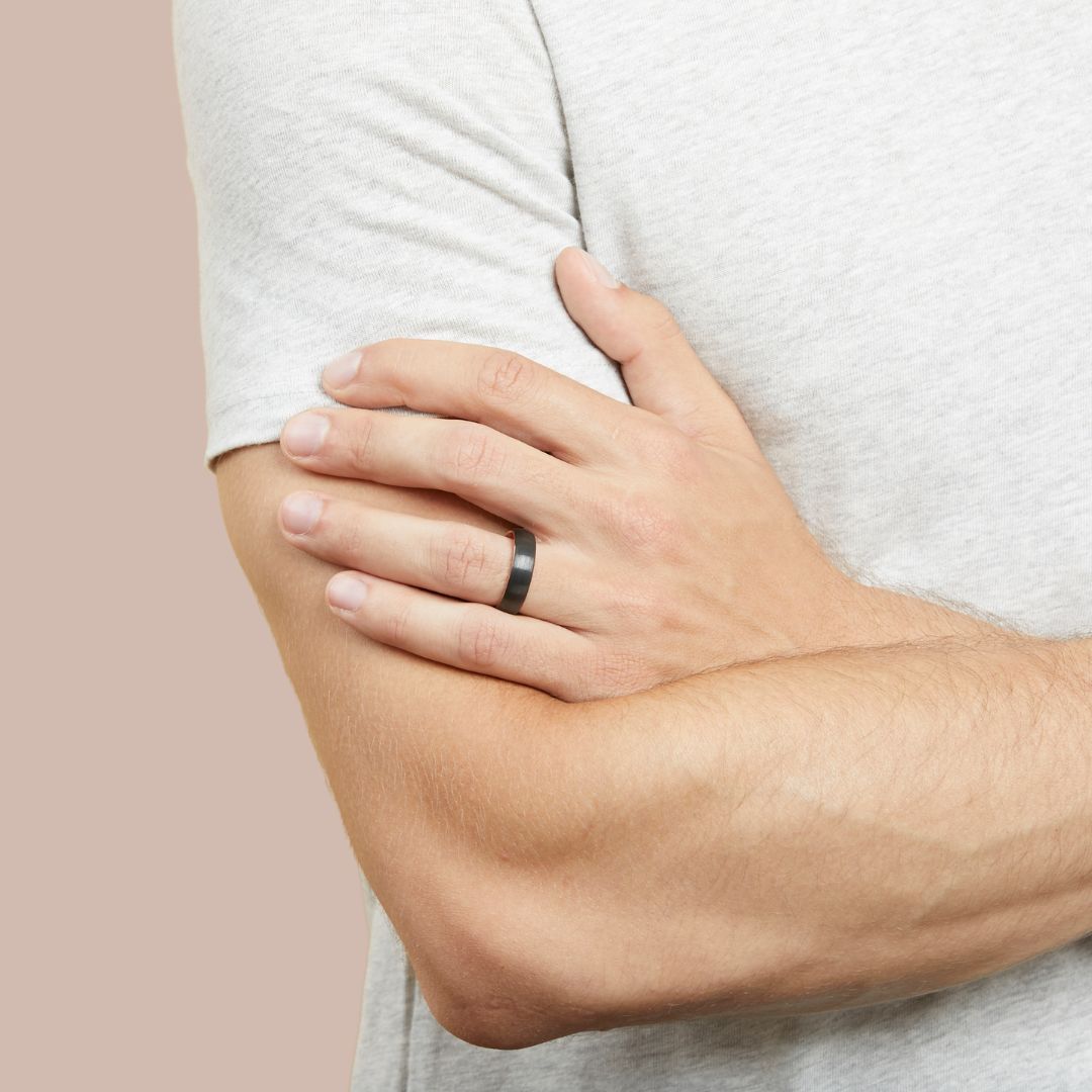 The Tungsten Classic Two-Tone: Black & Rose