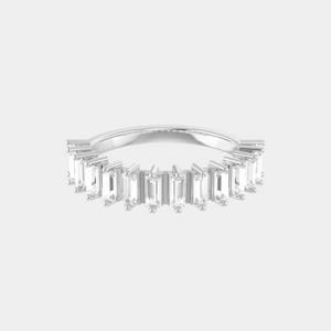 The Platinum Vertical Baguette