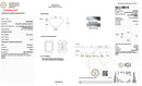 Diamond grading report with IGI logo on a white background