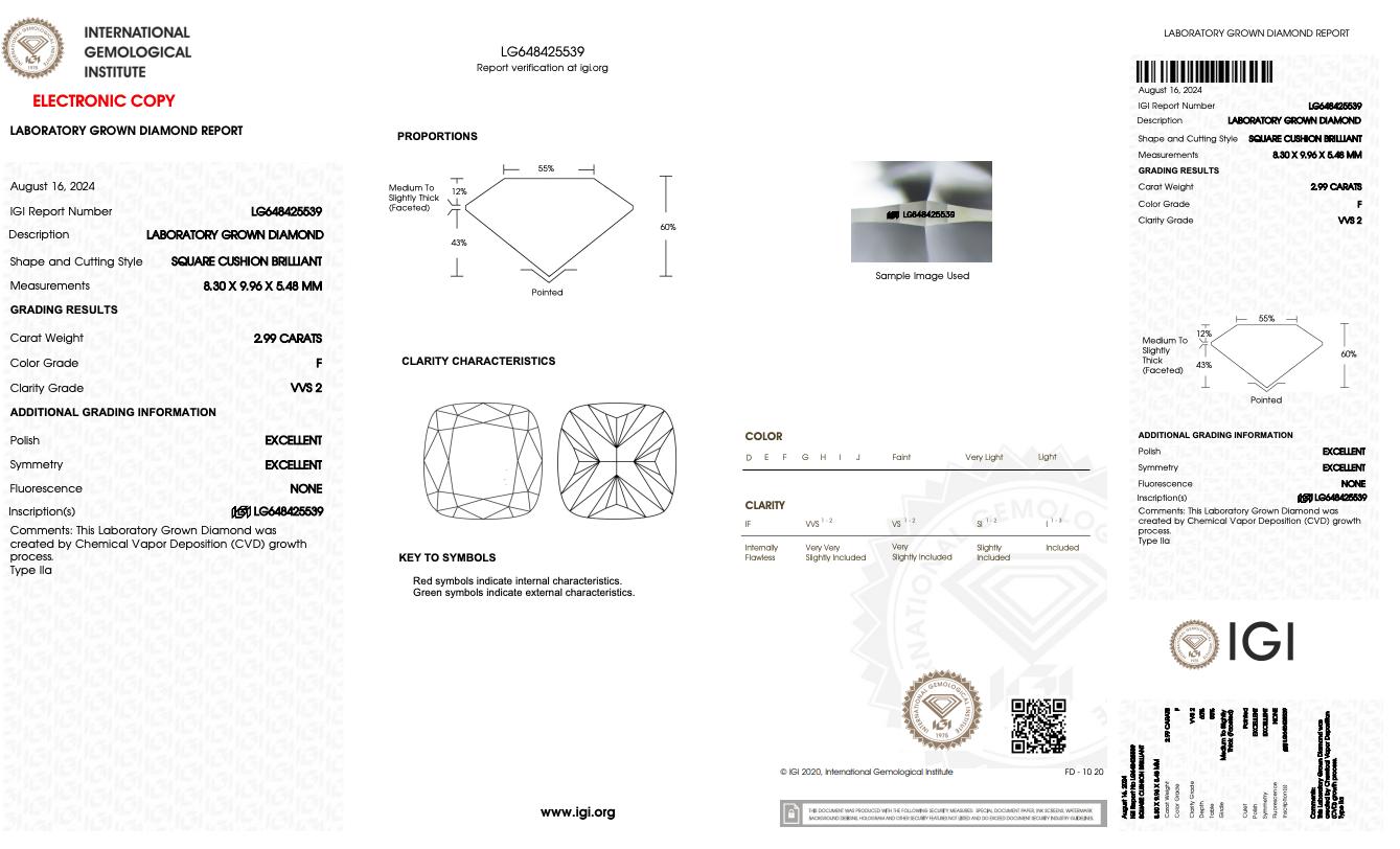 Cushion | 2.99 F VVS2 | LG648425539