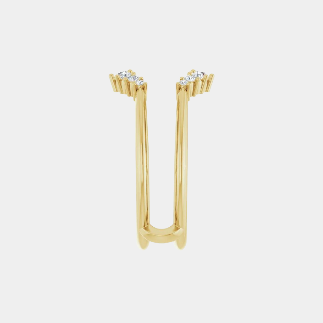 The Gold Lavender | Ring Guard