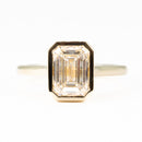 The Signature Bezel | 2.09CT Emerald Lab Diamond | 14K YG