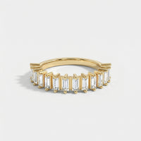 The Gold Vertical Baguette