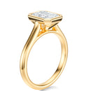 The Signature Bezel | 2.09CT Emerald Lab Diamond | 14K YG