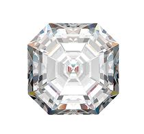 Diamond Asscher - Natural - 1.07