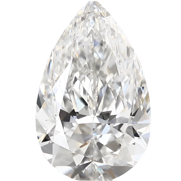 Diamond Pear - Laboratory Grown - 2.6