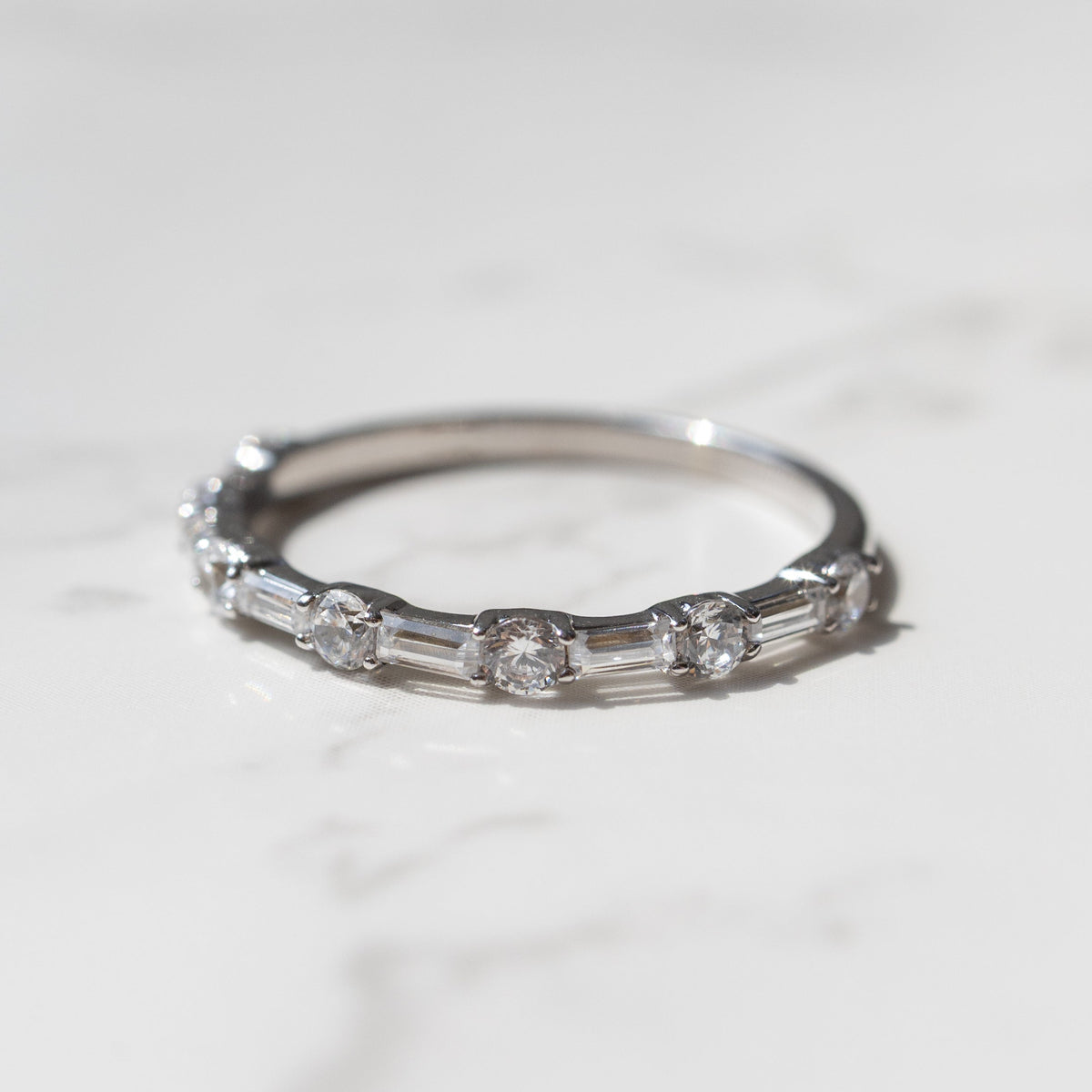 The Gold Alternating Baguette | Hitched Fine Jewelry