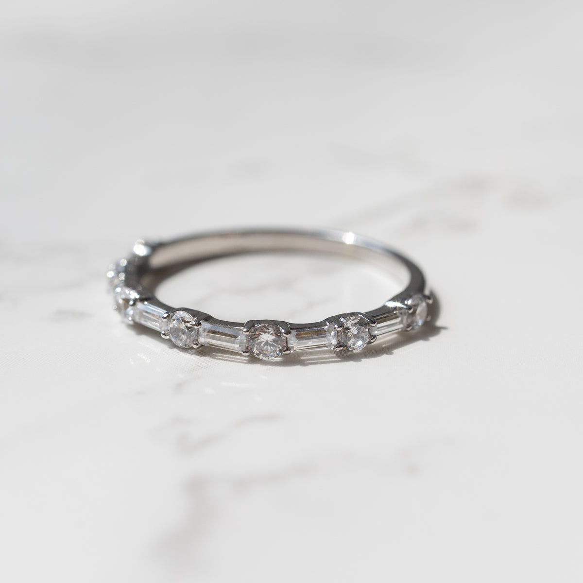 The Gold Alternating Baguette | Hitched Fine Jewelry