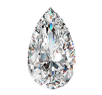 Diamond Pear - Natural - 1.51