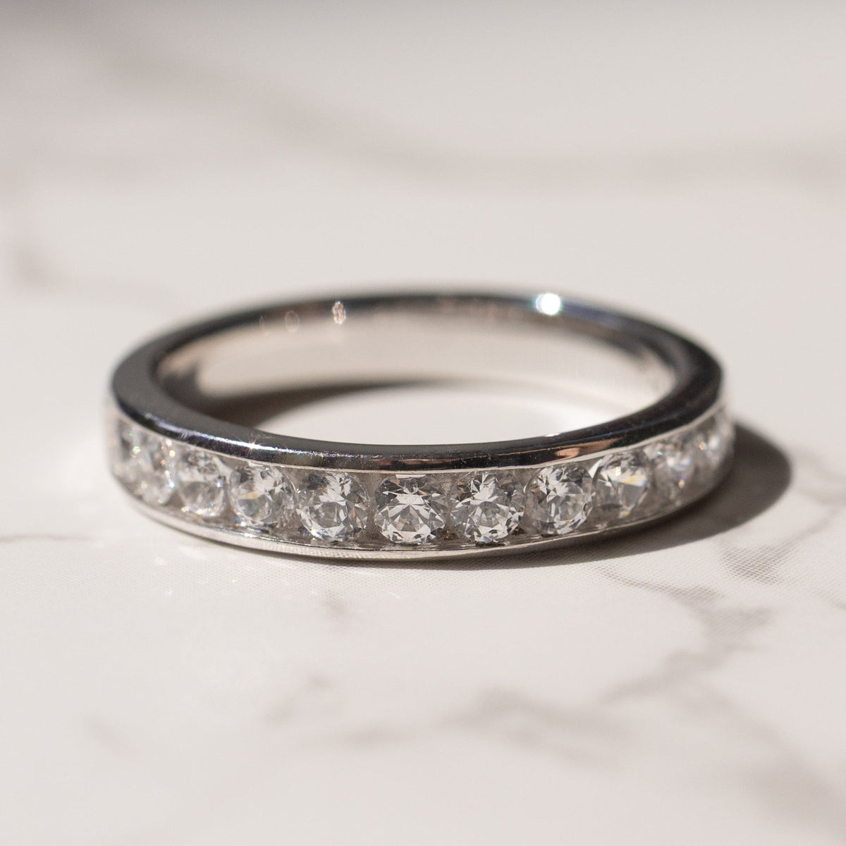 The Gold Channel Set Half Eternity | Hitched Fine Jewelry