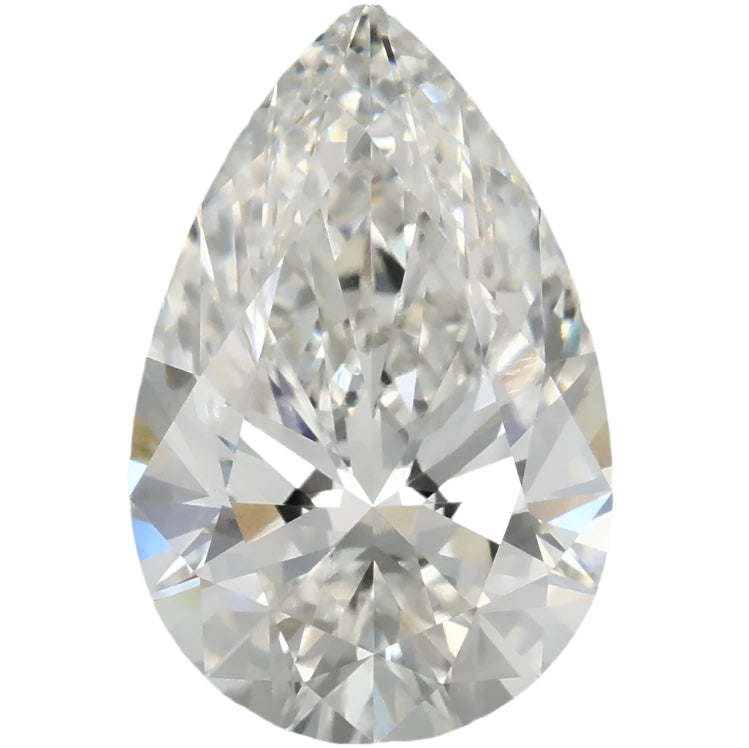 Diamond Pear - Laboratory Grown - 2.06