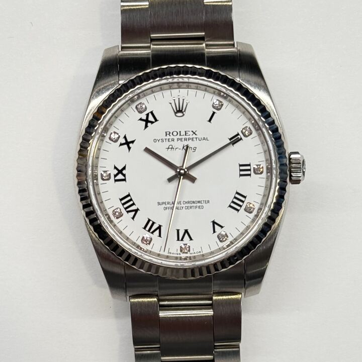 Rolex Air-King 114234 — 2010 | Hitched Fine Jewelry