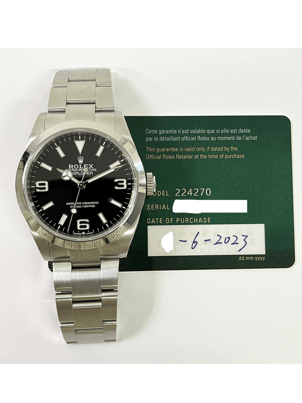 Rolex Explorer 224270 — view 2