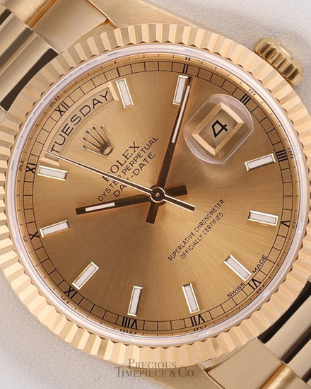 Rolex Day Date 36 18238 — Very Good