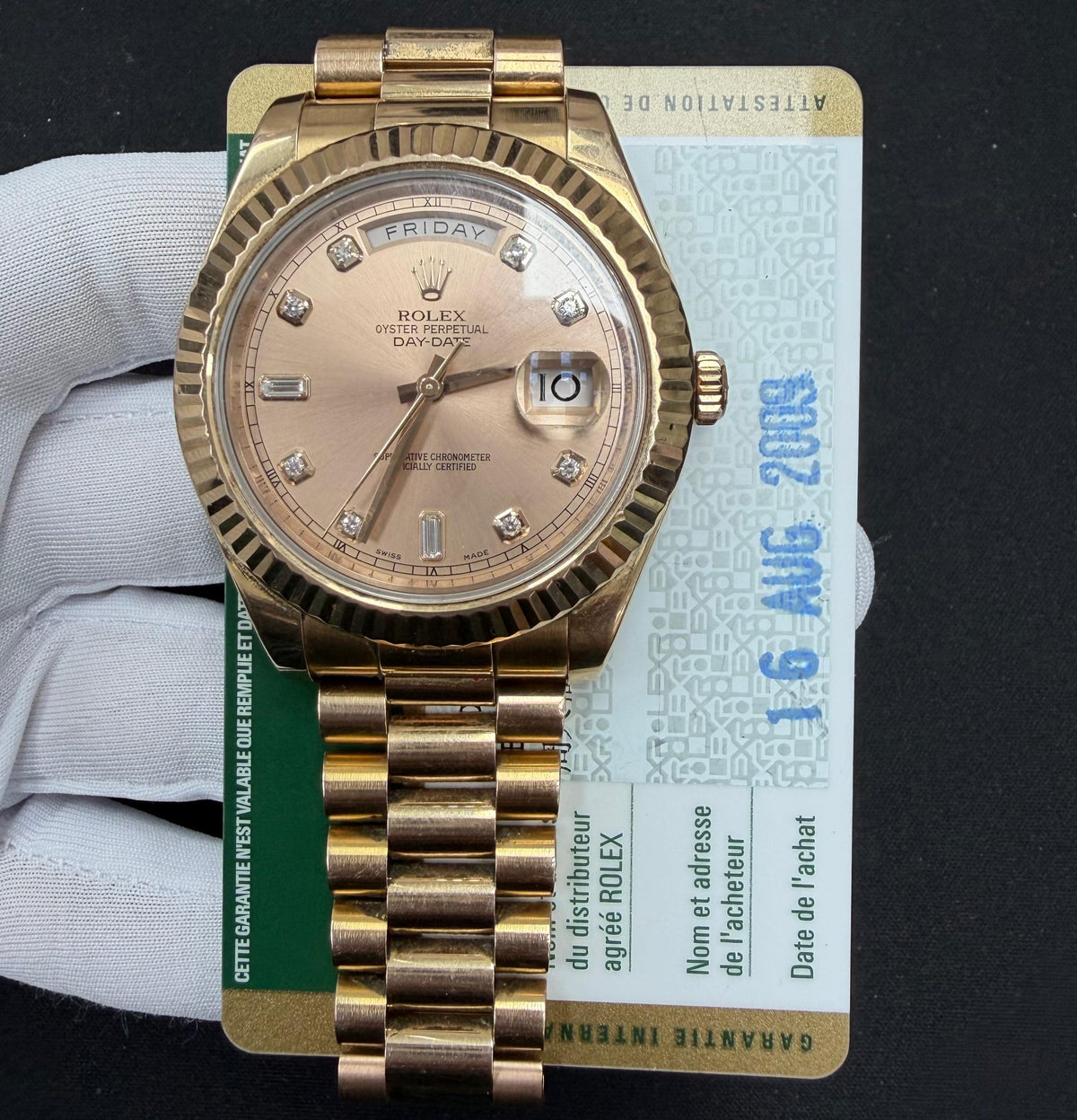 Rolex Day Date II 218235 — view 2