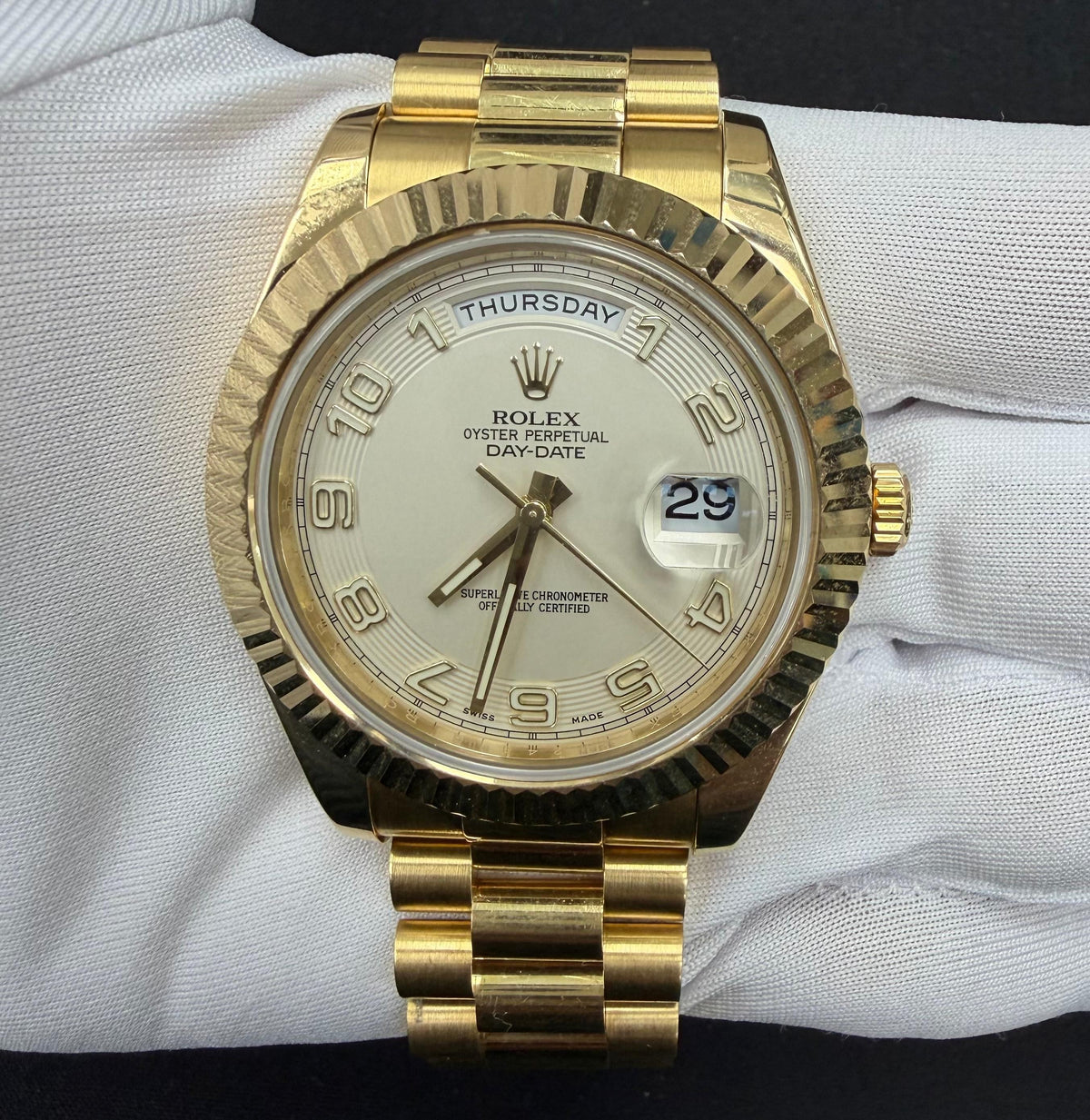 Rolex Day Date II 218238 — Very Good 2009 | Hitched Fine Jewelry