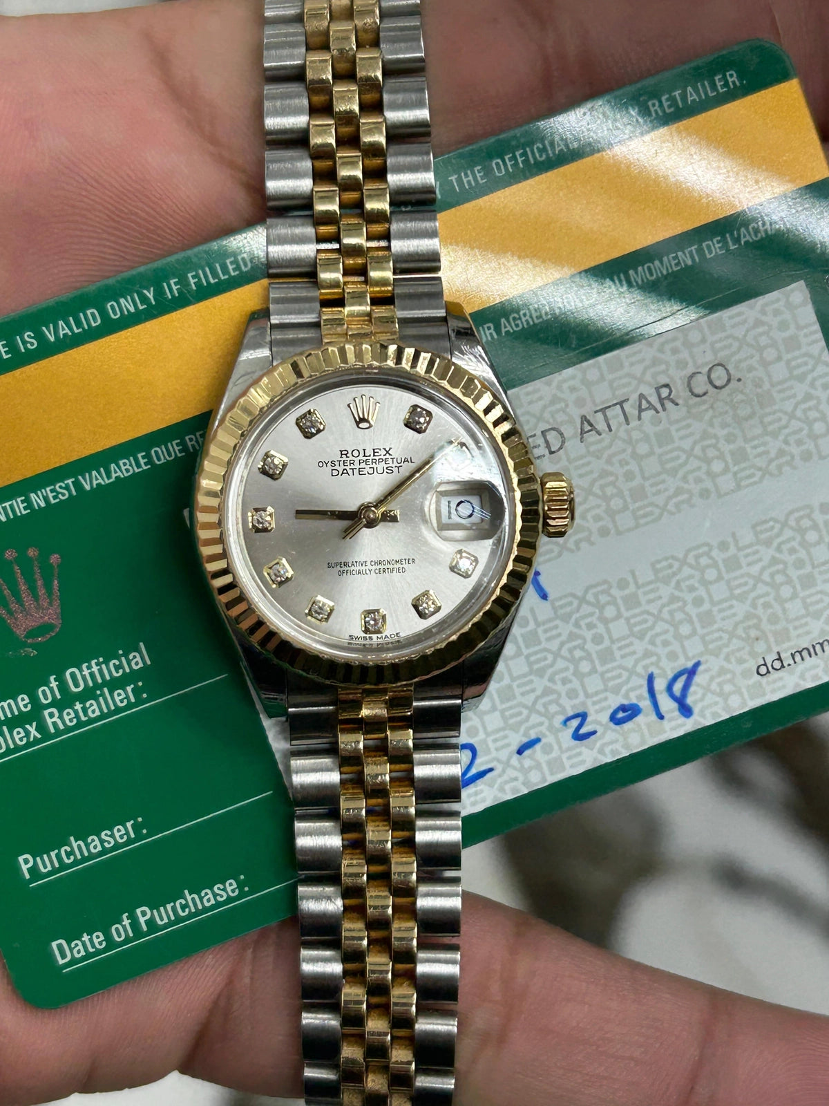 Rolex Lady Datejust 279173 — view 1