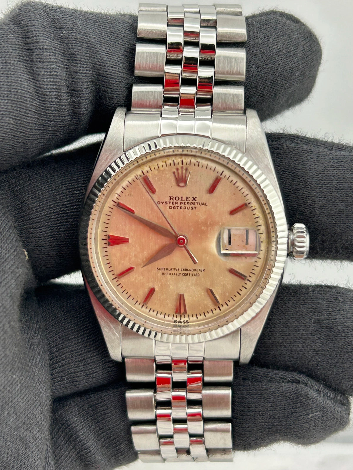 Rolex Datejust 6605/4 — Fair | Hitched Fine Jewelry