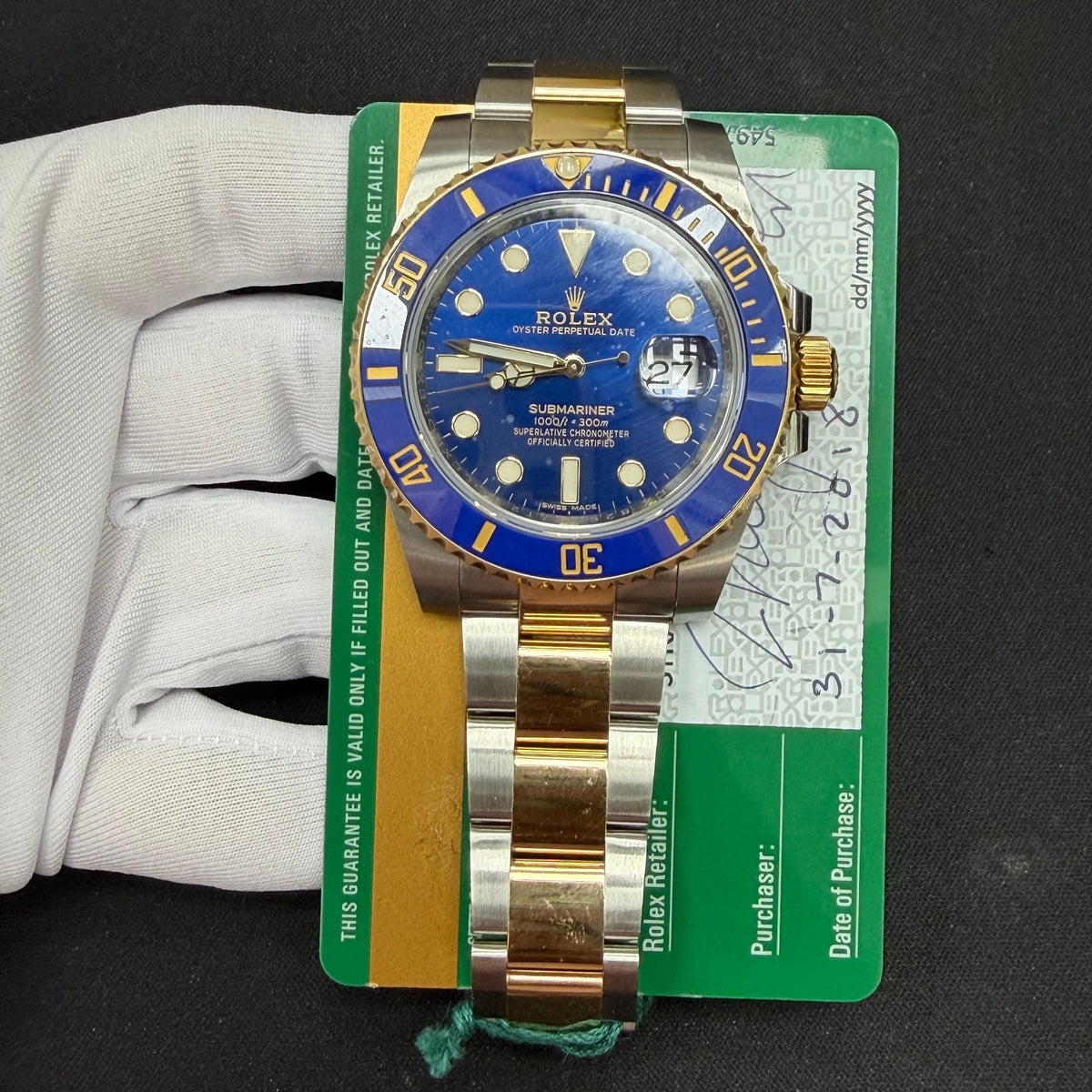Rolex Submariner Date 116613LB — view 2