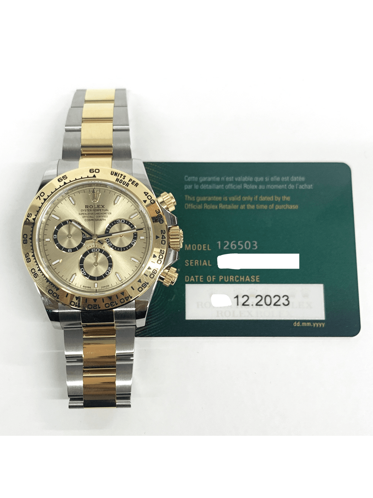 Rolex Daytona 126503 — view 2