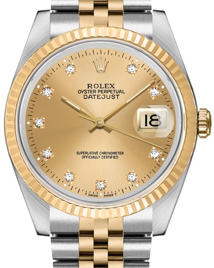 Rolex Datejust 36 16233 — Very Good 1991