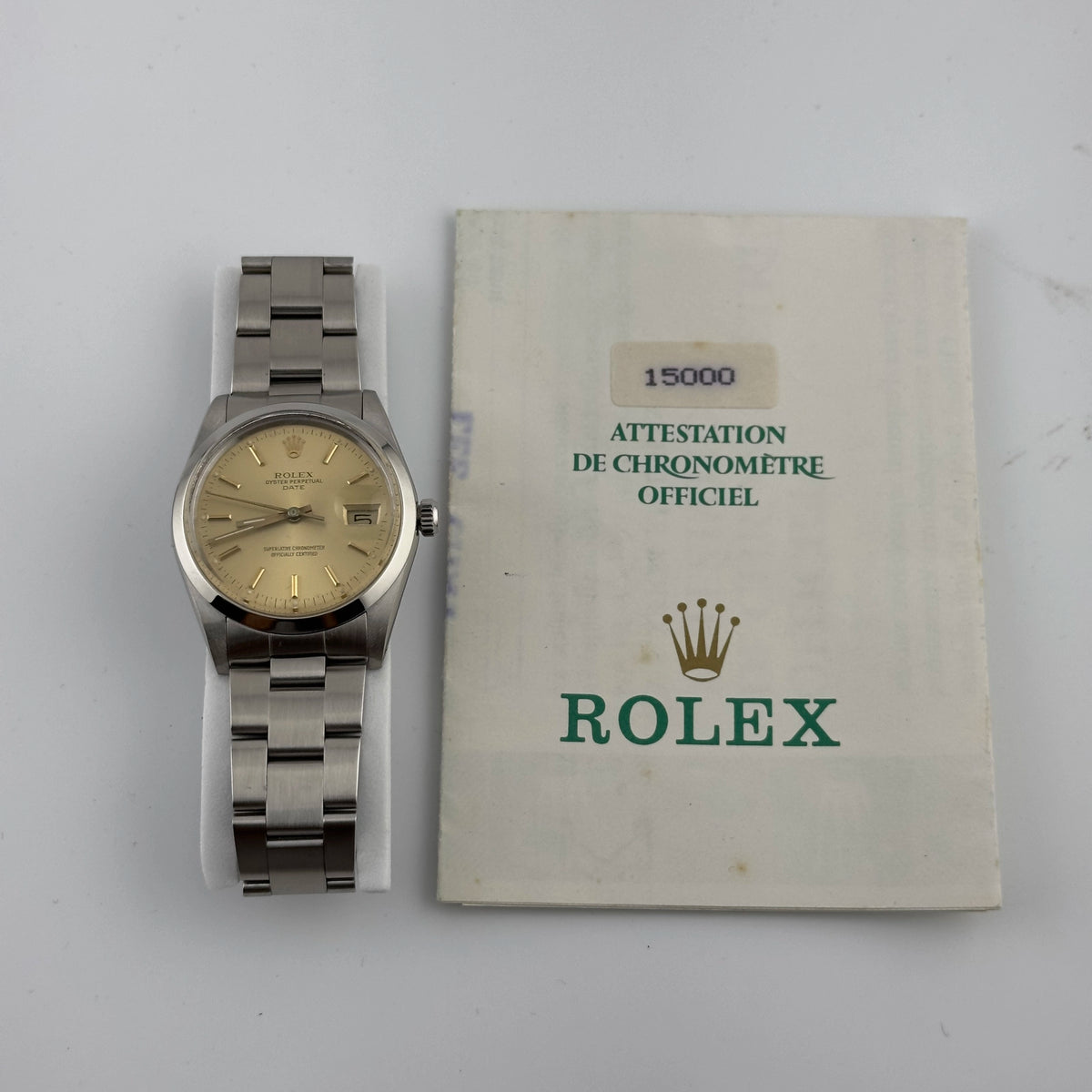 Rolex Oyster Perpetual Date 15000 — view 5