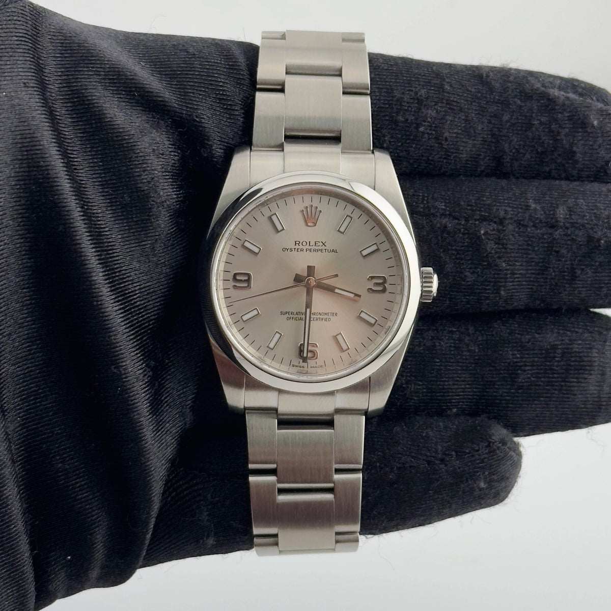 Rolex Oyster Perpetual 34 114200 — Very Good 2010 | Hitched Fine Jewelry