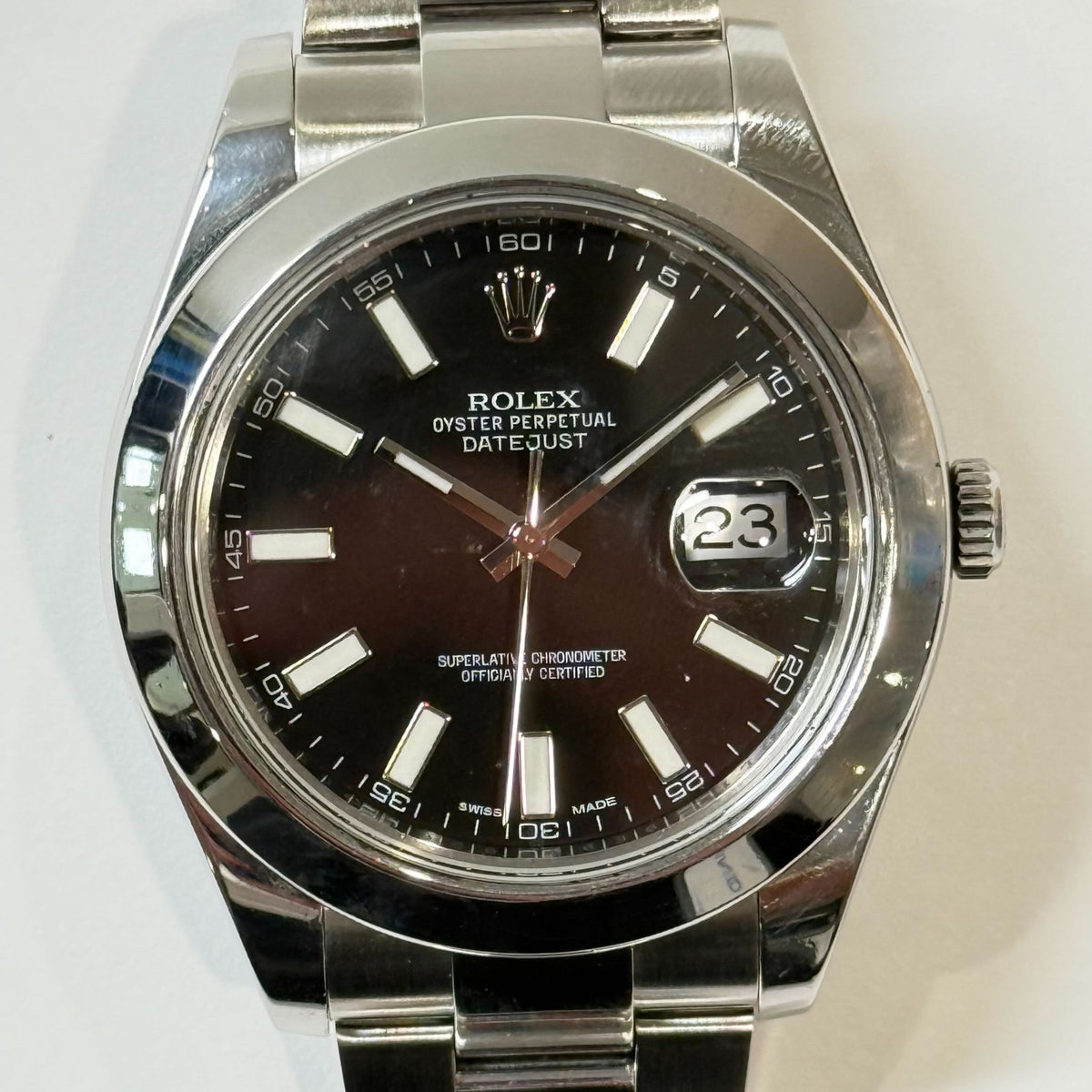 Rolex Datejust II 116300 — 2011 | Hitched Fine Jewelry