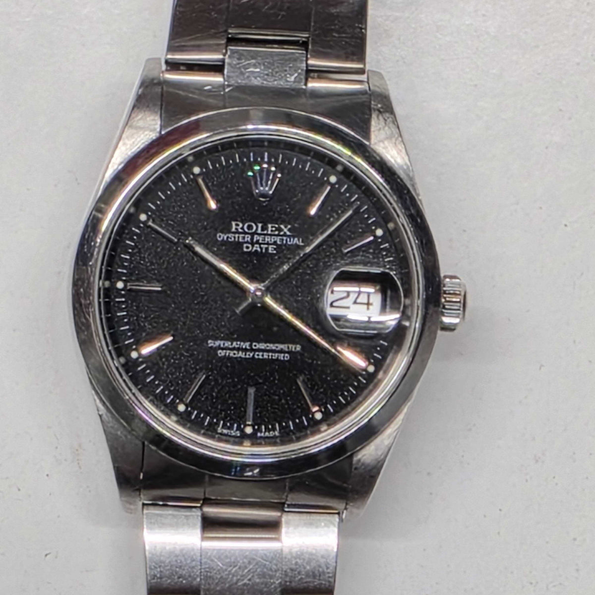 Rolex Oyster Perpetual 34 15200 — 2001 | Hitched Fine Jewelry
