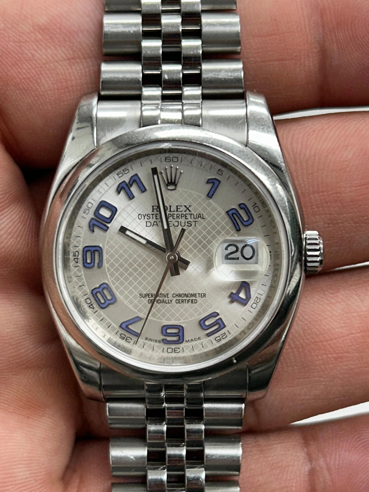 Rolex Datejust 36 116200 — Very Good | Hitched Fine Jewelry