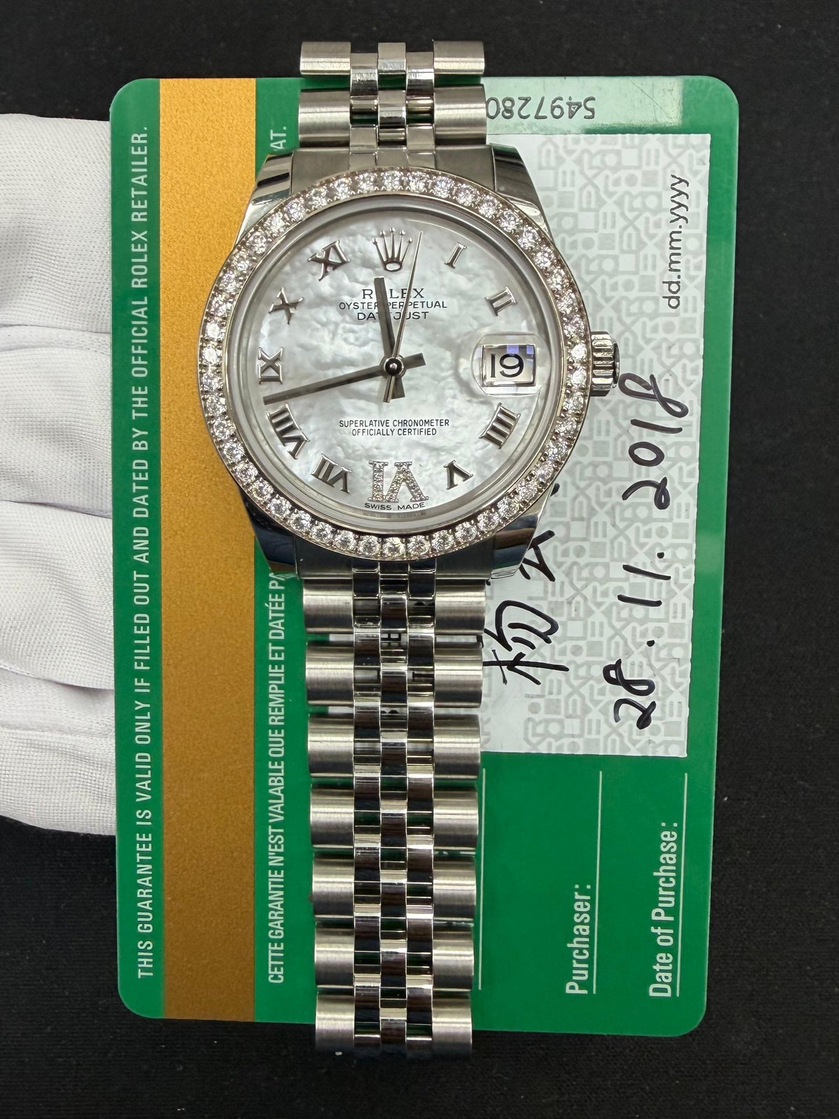 Rolex Datejust 31 178384 — view 2
