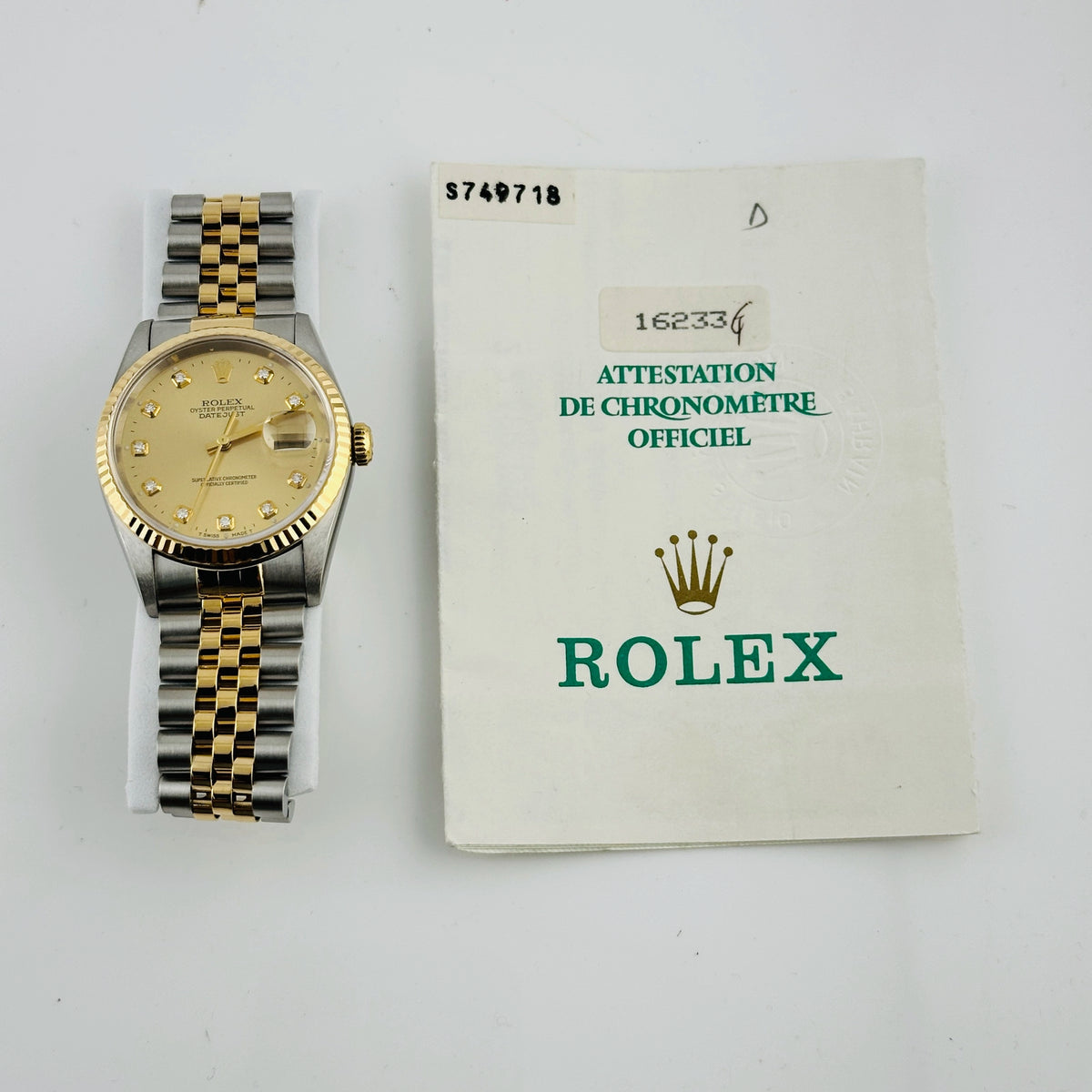 Rolex Datejust 16233G — view 7