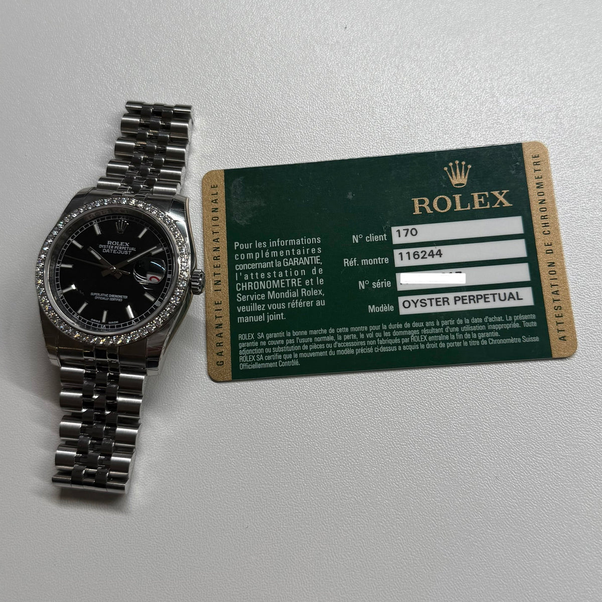 Rolex Datejust 36 116244 — view 3