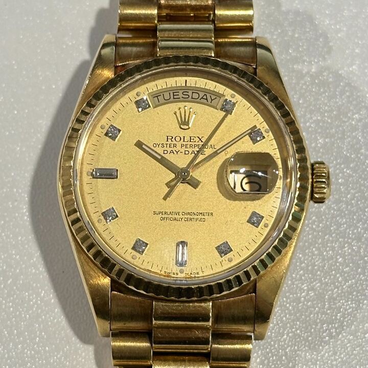 Rolex Day Date 36 18038 — 1987 | Hitched Fine Jewelry
