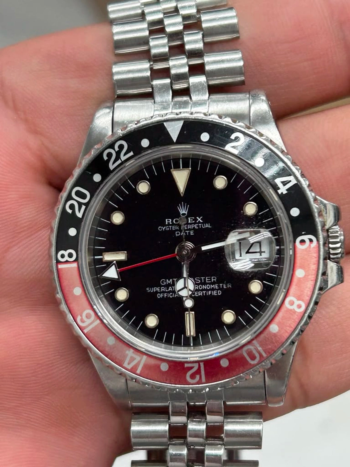 Rolex GMT-Master II 16760 — Fair | Hitched Fine Jewelry