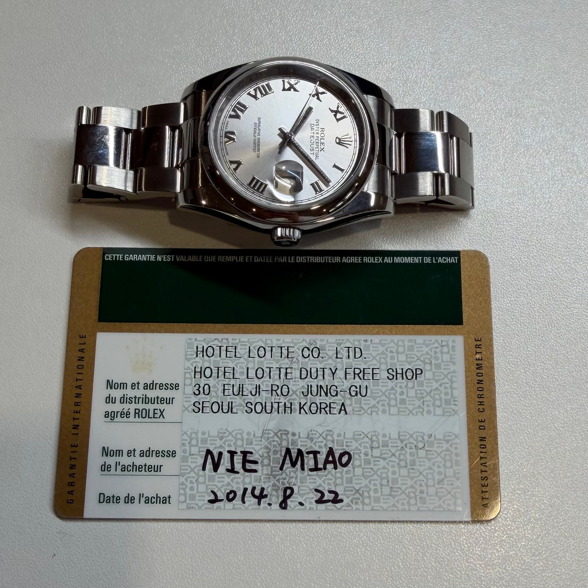 Rolex Datejust 36 116200 — view 3