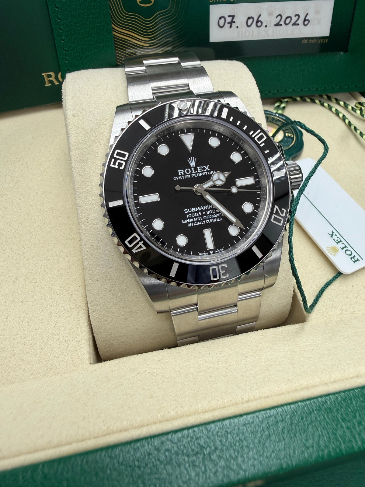 Rolex Submariner No Date 124060 — Unworn 2026 | Hitched Fine Jewelry