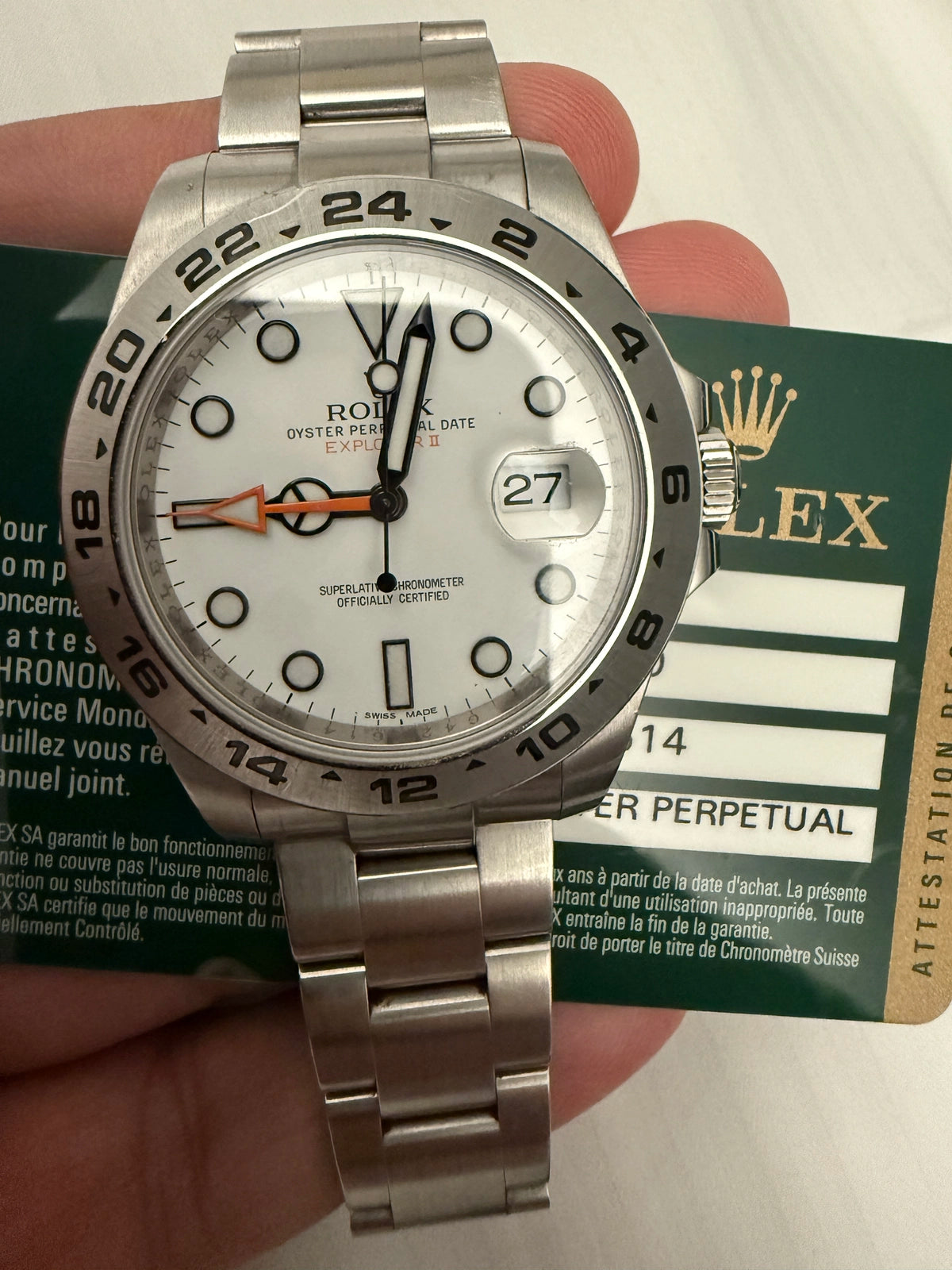 Rolex Explorer II 216570 — view 2