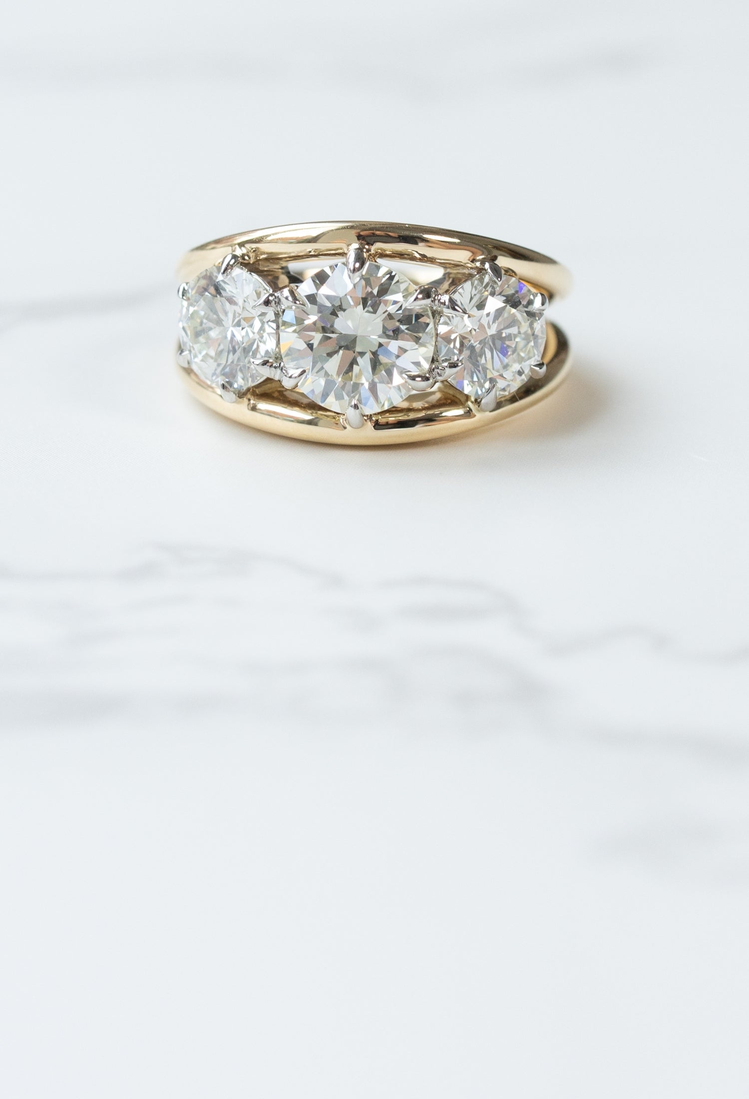 Handcrafted custom engagement ring settings by Hitched