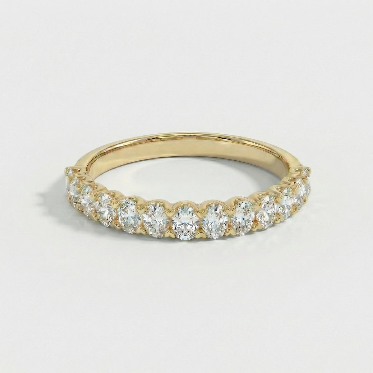 Yellow Gold / Half Eternity / Lab-Grown | Hitched Fine Jewelry
