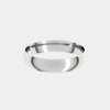 hitched white gold mens classic wedding band in a 4mm with a thin width