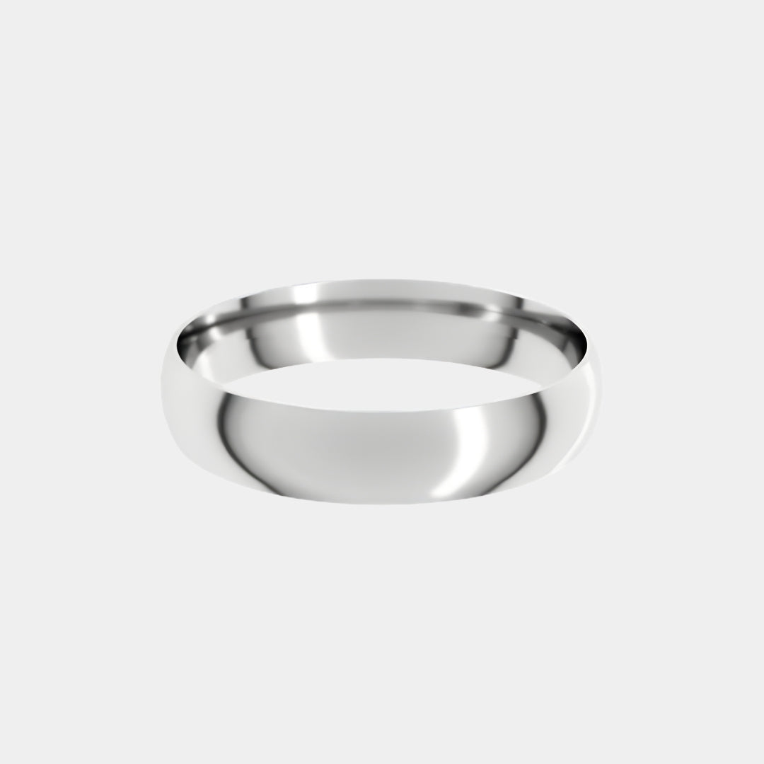 10K / White Gold / 4mm | Hitched Fine Jewelry