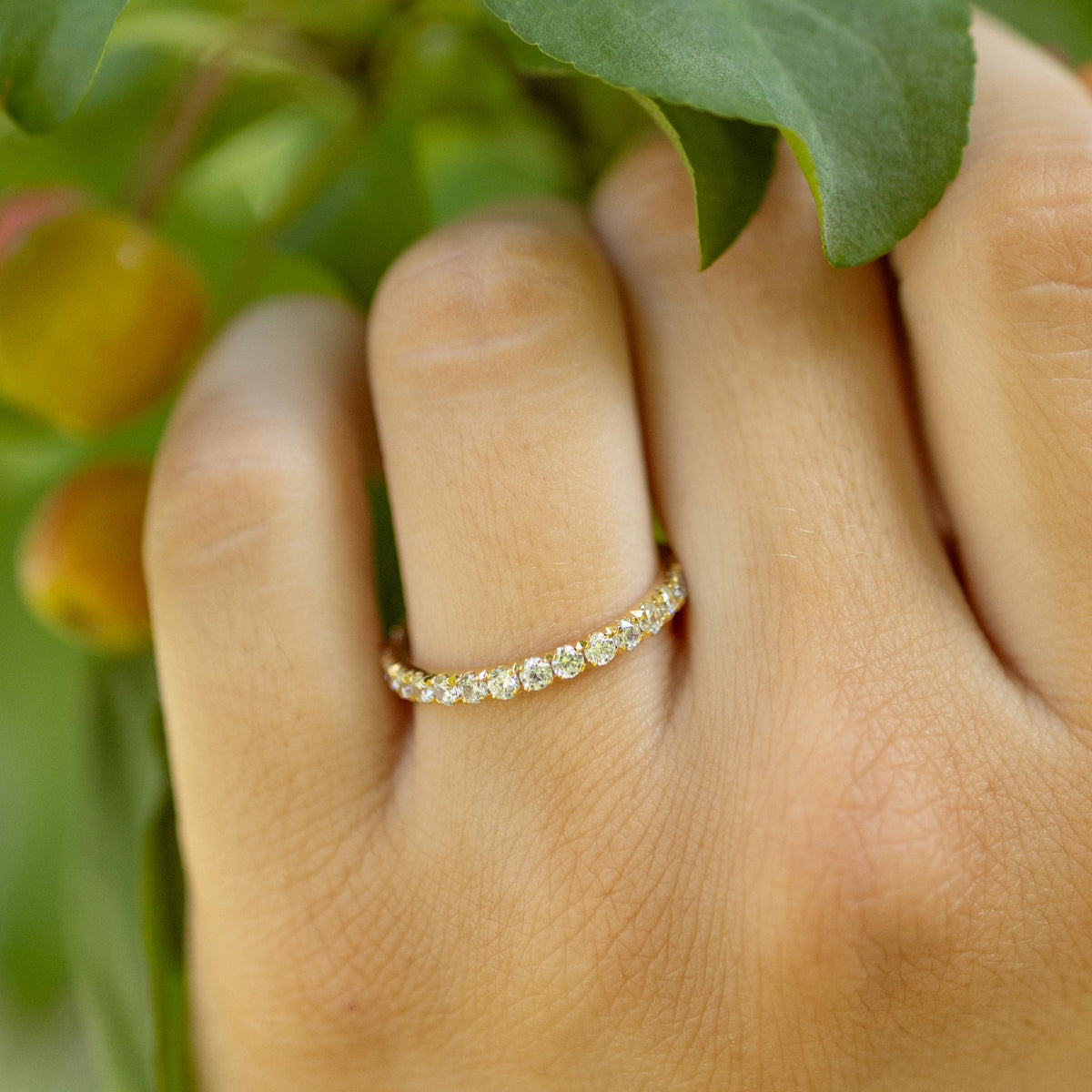 The Gold French Set Half Eternity | Hitched Fine Jewelry