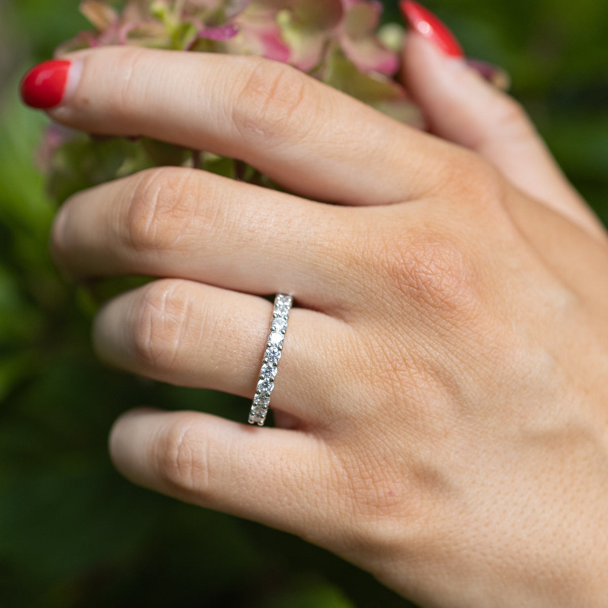The Gold Modern Set Full Eternity | Hitched Fine Jewelry