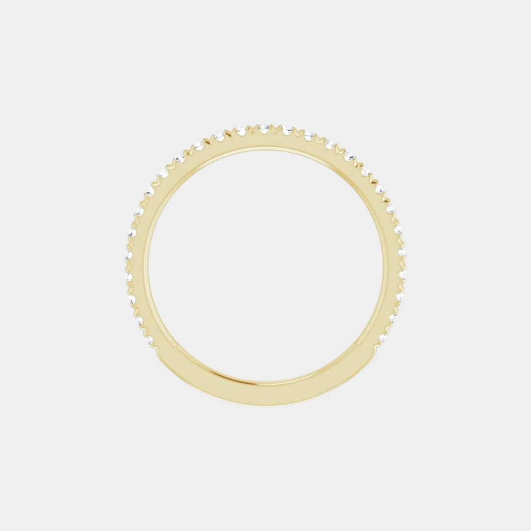 The Gold French Set 3/4 Eternity