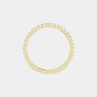 The Gold French Set 3/4 Eternity