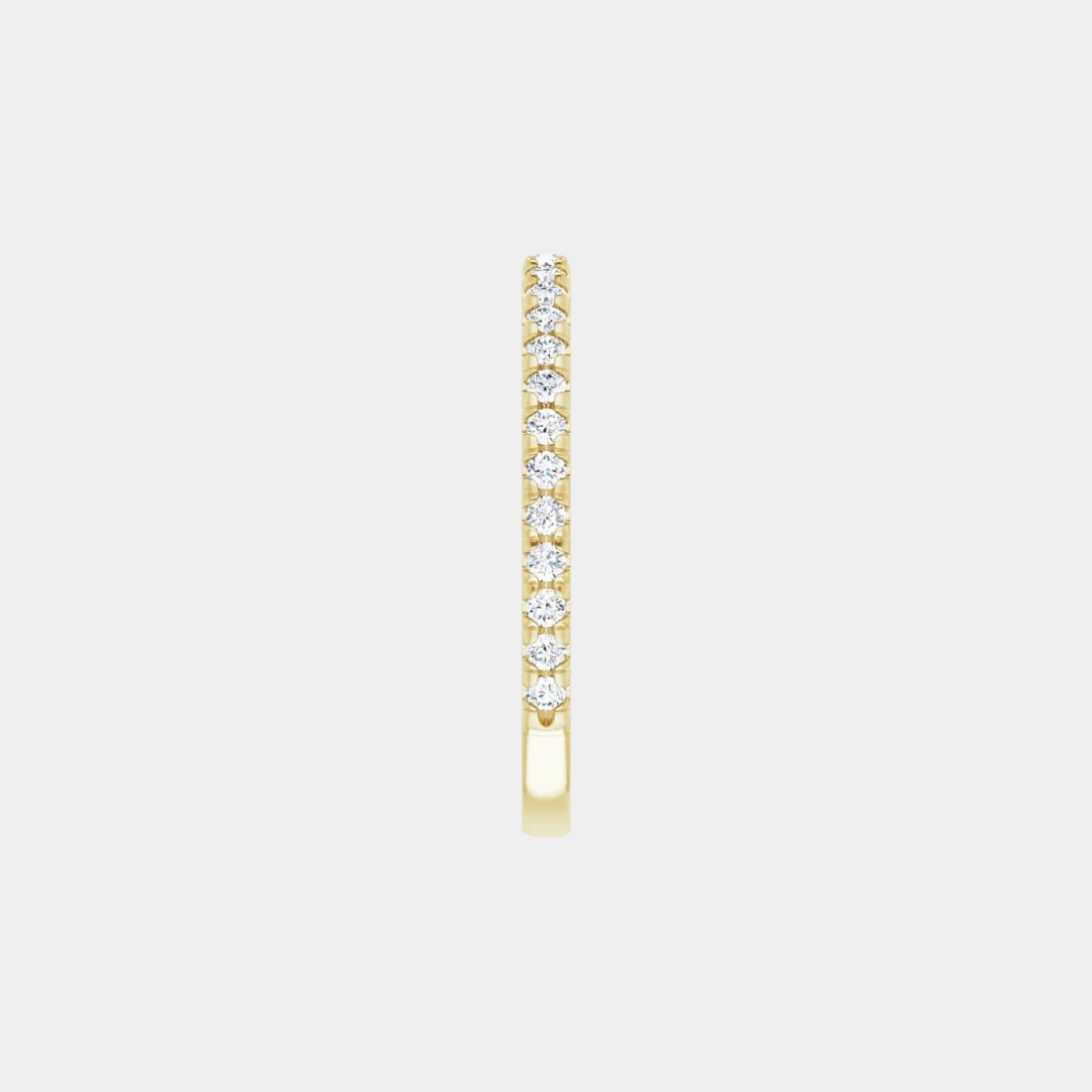 The Gold French Set 3/4 Eternity