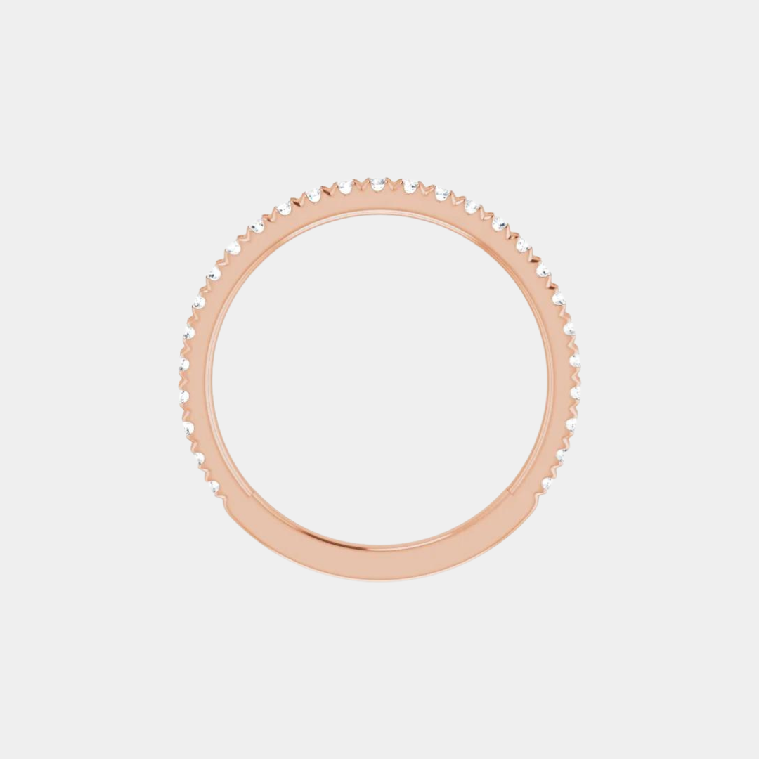 The Gold French Set 3/4 Eternity